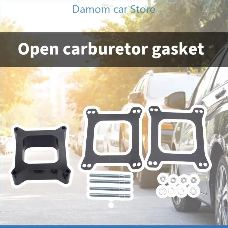 

A2UC 2in Open Phenolic Carburetor Spacer Auto Accessories for 4bbl BBC