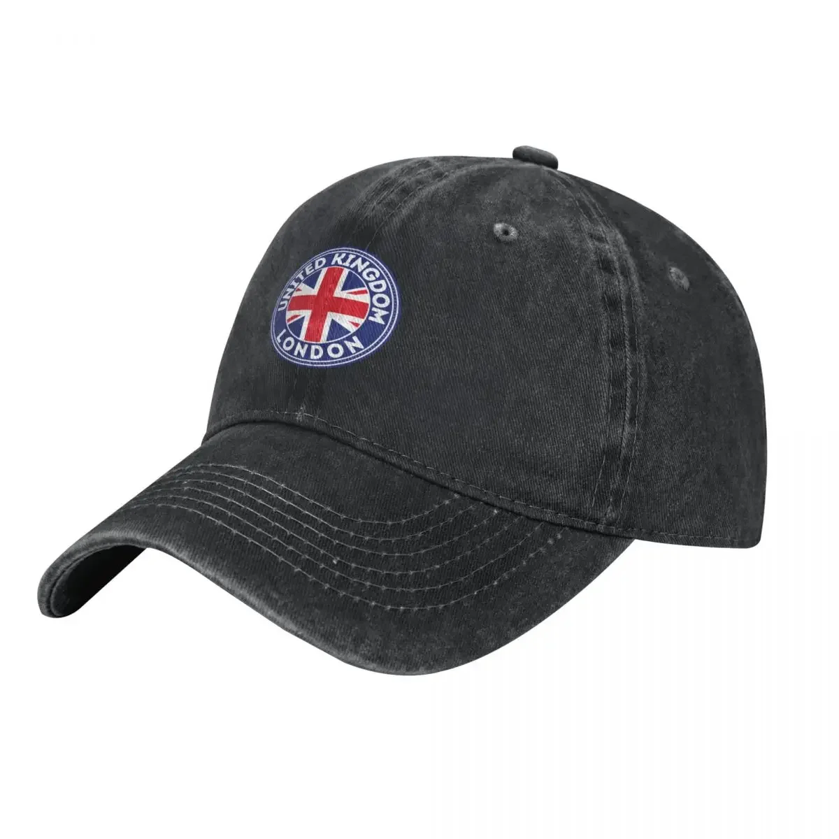 

London British Flag Souvenir Baseball Cap funny hat Gentleman Hat Men Caps Women's