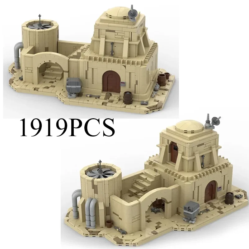 

Moc Building Bricks Star Movie Model Battlefront 2 Residential Hut Technology Modular Blocks Gift Christmas Toy DIY Set Assembly