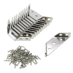 10/20PCS Multifunctionele Haakse Beugel Zware Hoekcodes Bedkast Meubels Driehoekige Versterkingsbeugel