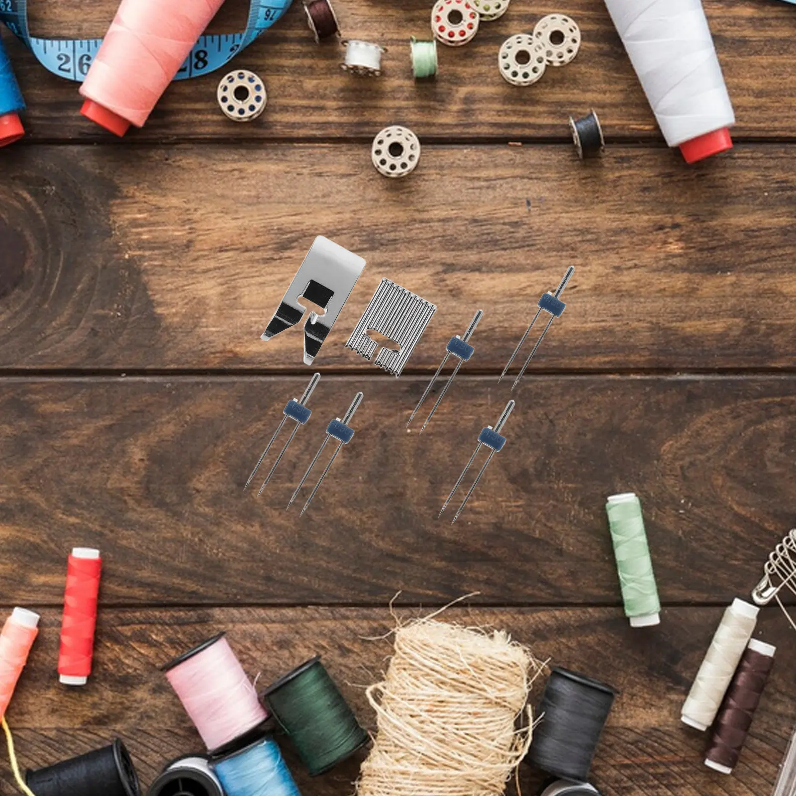 1Set Household Sewing Threader - đánh giá và giá Twin Needle Stretch