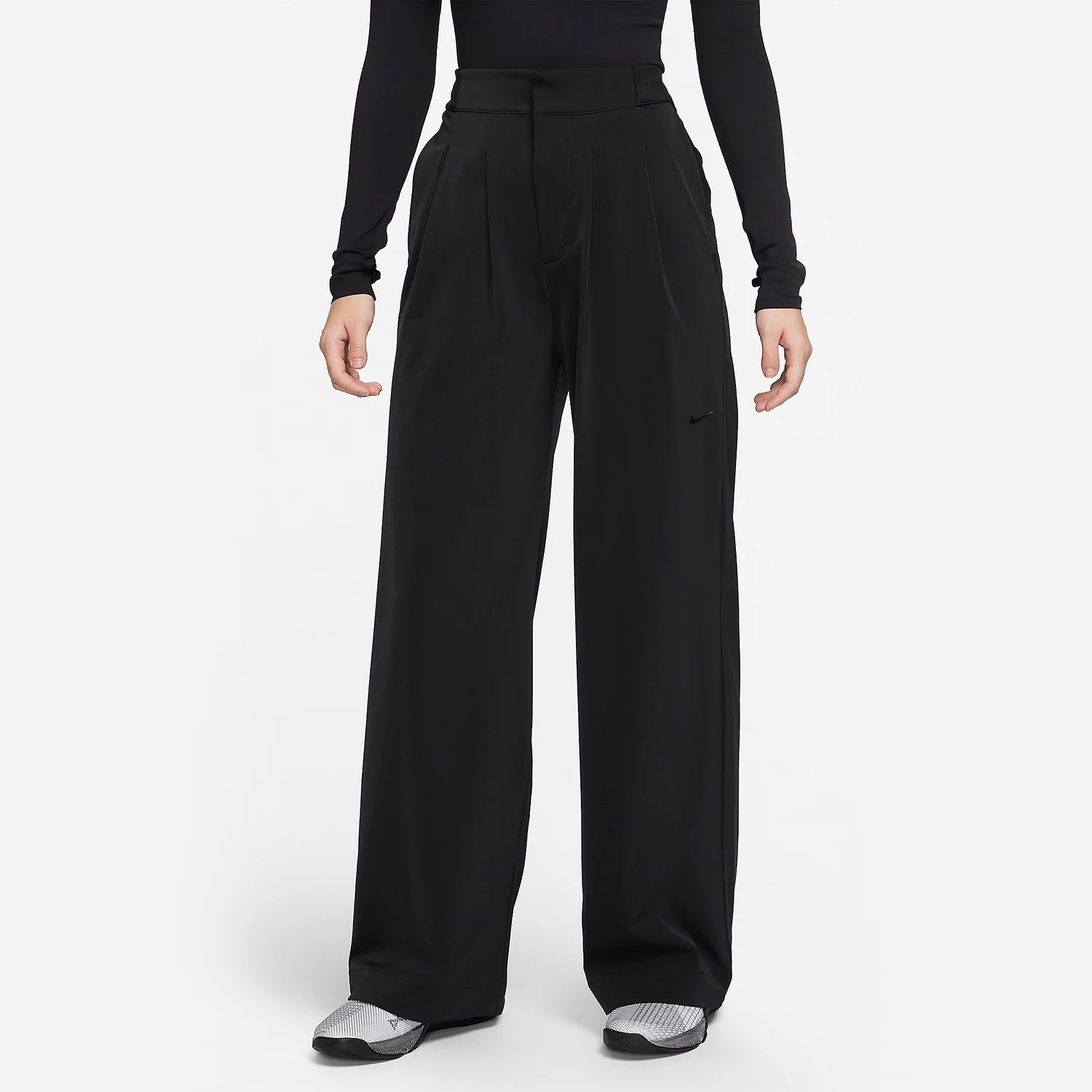 

Nike genuine 2024 New Women's Minimalist Casual Loose Woven Pants FQ2167-010