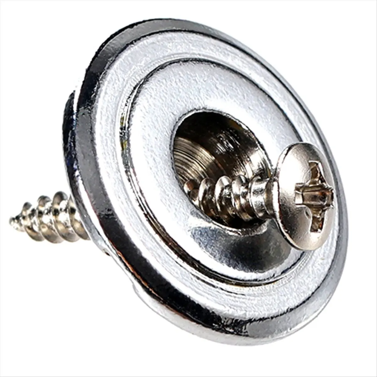 ABST 19mm Round String Tree String Guide Retainer with Mounting Screws for Jazz Electric