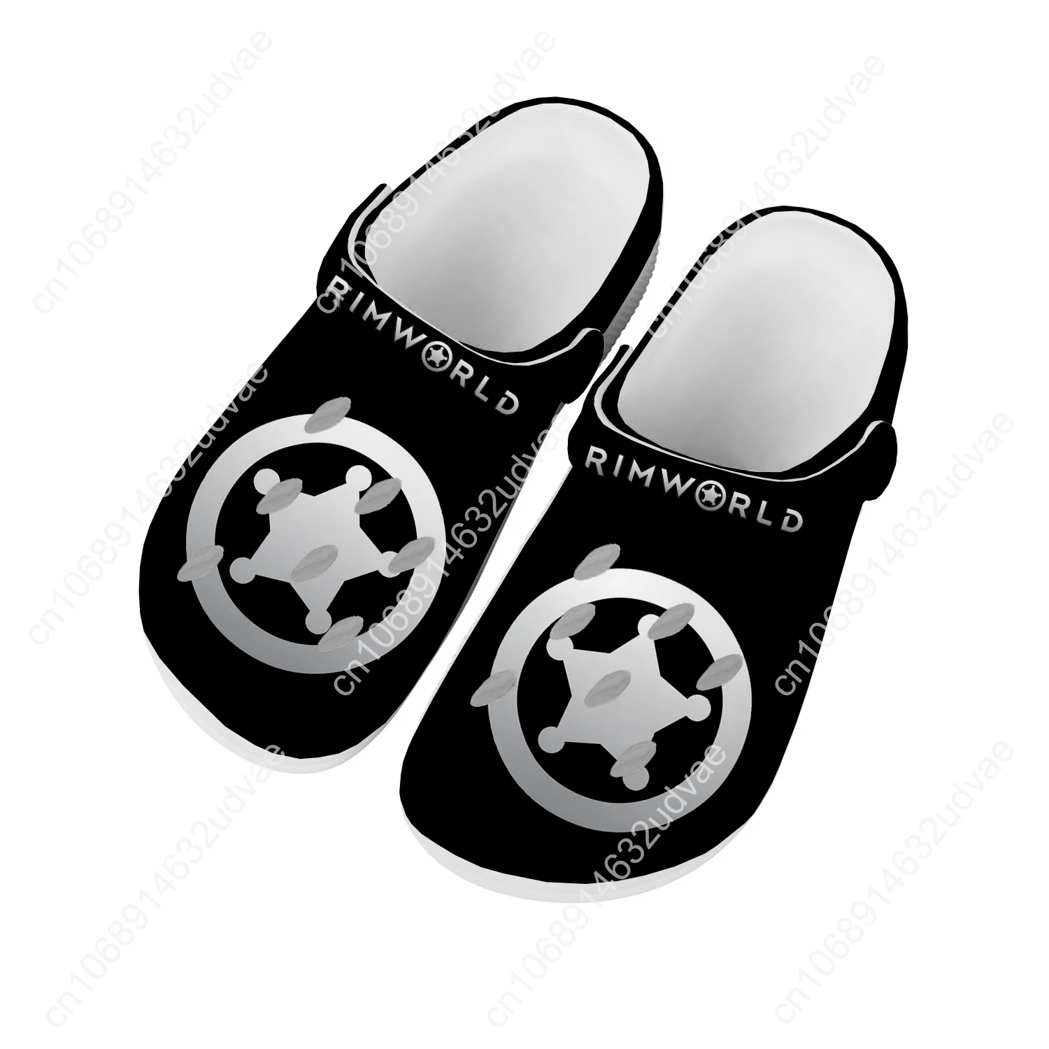 RimWorld Water Shoes Mens Womens High Quality Fashion Home Garden Clogs Customizd Sandals Beach Breathable Hole Slippers