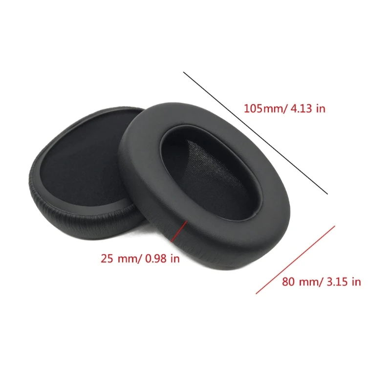 1 paar Lamsvacht Cool Ice Gel Foam Oorkussens Kussenhoes voor K361 K371 Hoofdtelefoon Oorbeschermer Headset Mouw