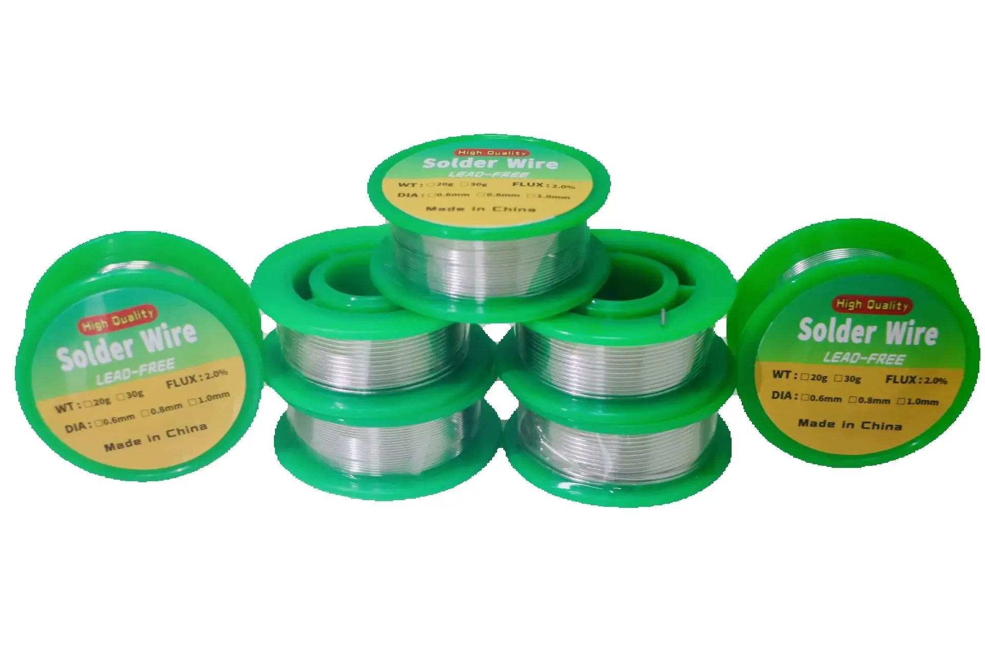Lead Free Rosin Core No-clean High Purity Solder Wire Tin Degrees Solder Wire for Electronic Repair Sn99.3 Cu0.7