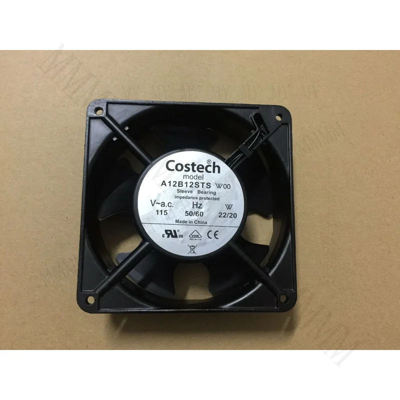 TT 1-piece pack Costech A12B12STS W00 12CM 115V 22/20W cooling fan