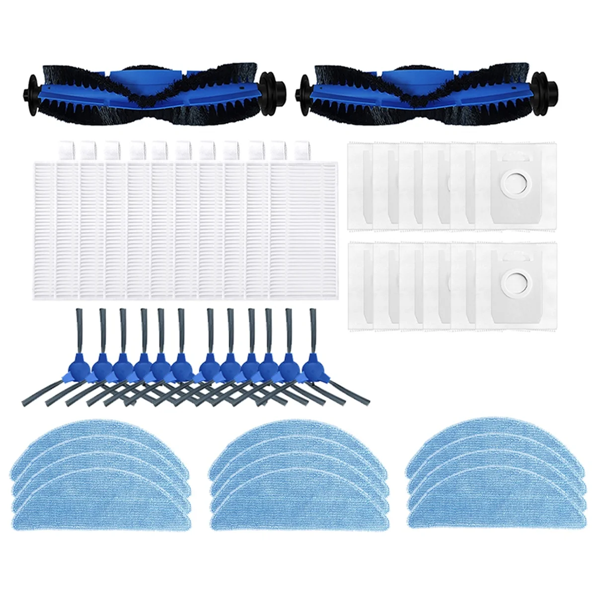 For 2290 Ultra 05661 Main Side Brush Hepa Filter Mop Cloth Rag Dust Bag Accessories Replacement Parts