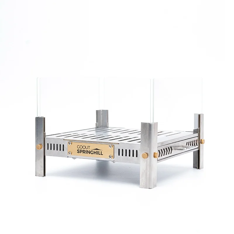 Hornillo Plegable Gooutspringhill – Estufa de Leña para Camping