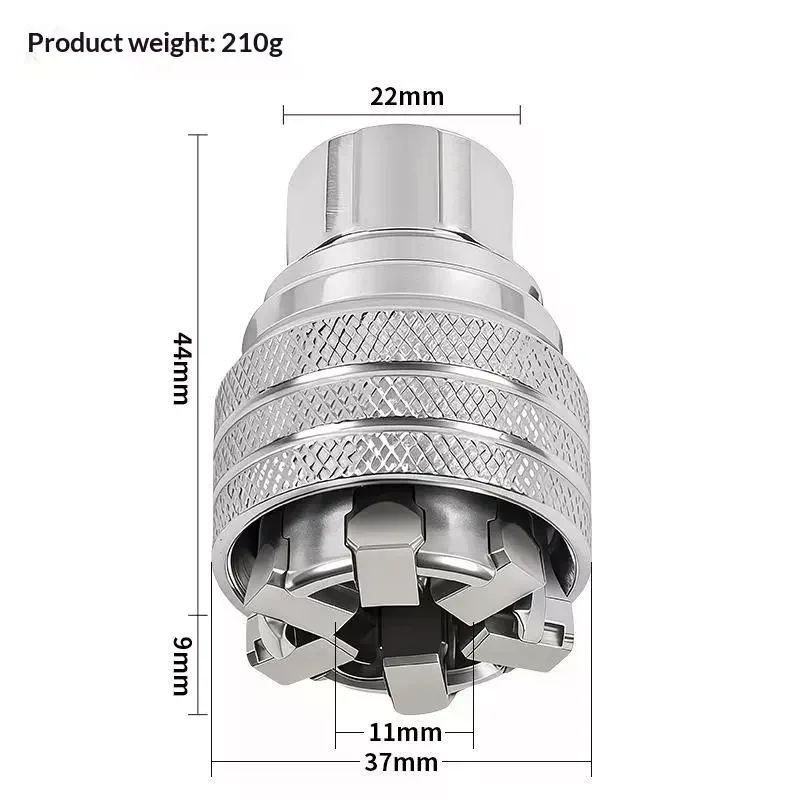 Adjustable Hexagonal Socket Ratchet Wrench Multifunctional Hand Drill For Screwing Screws