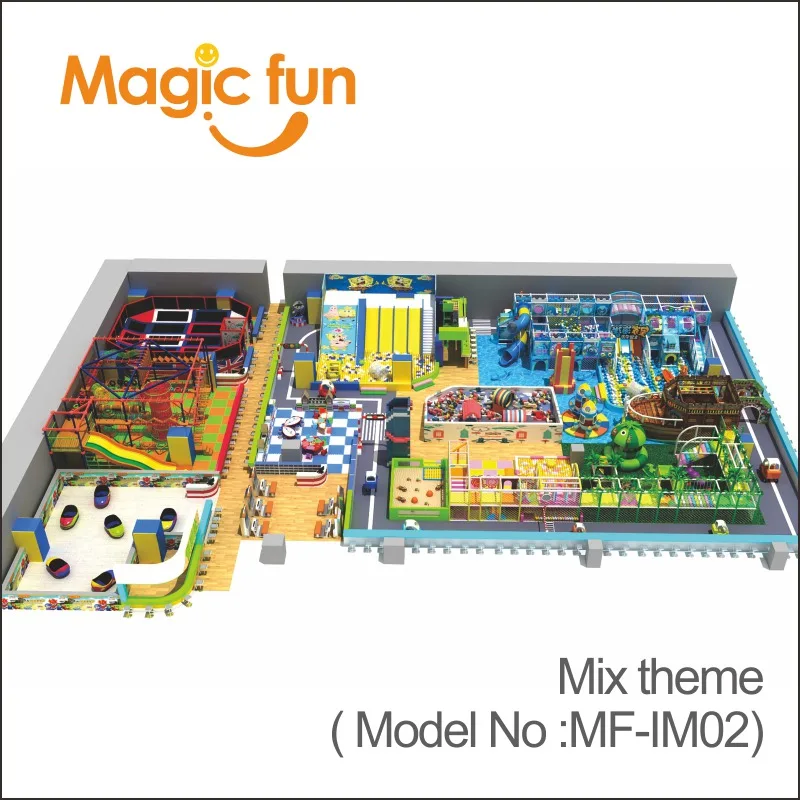 MAGICFUN-equipo de juego suave para bebé, patio de juegos interior para niños