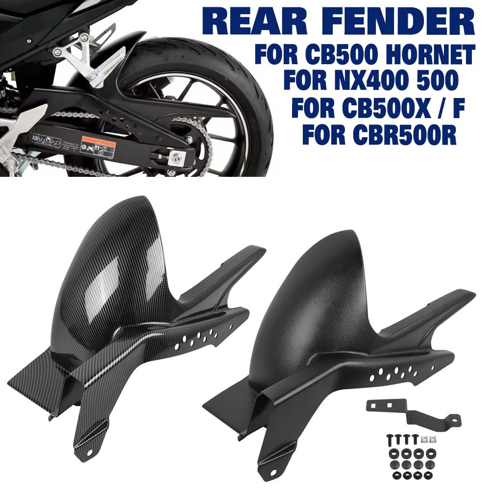 

Для Honda CB500 Hornet 2024 2025 CBR500R CB500X/F 2022-2025 2024 крыло Hugger задняя крышка задний брызговик защита от брызг
