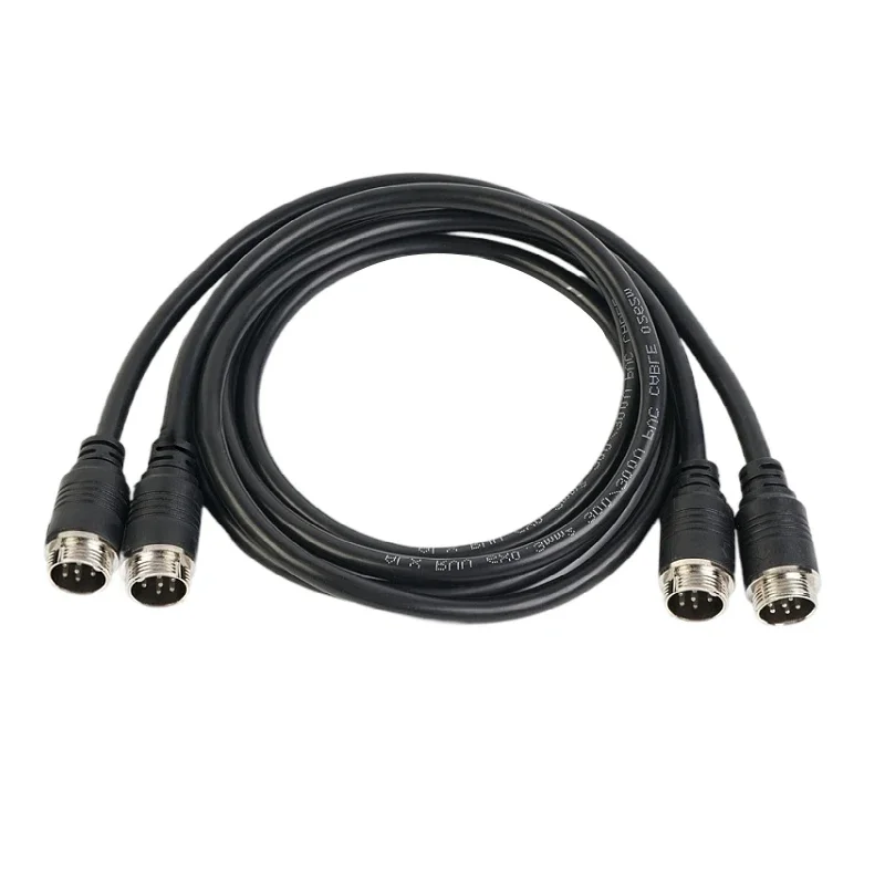 2 3 4 5 6 7 8 9 10-pins GX16 Aviation Plug met mannelijke naar vrouwelijke connector kabel 16mm Aviation Socket 30cm-3M verlengsnoer - afbeelding 1