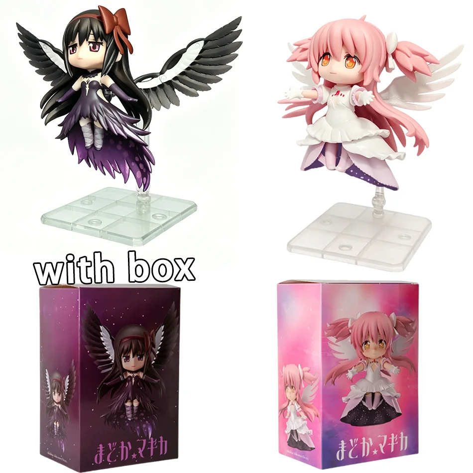 12cm Puella Magi Madoka Anime Figur Magica Puppen Spielzeug Kaname Actionfigur Magic Girl PVC Modell Deko Statue Weihnachtsgeschenke