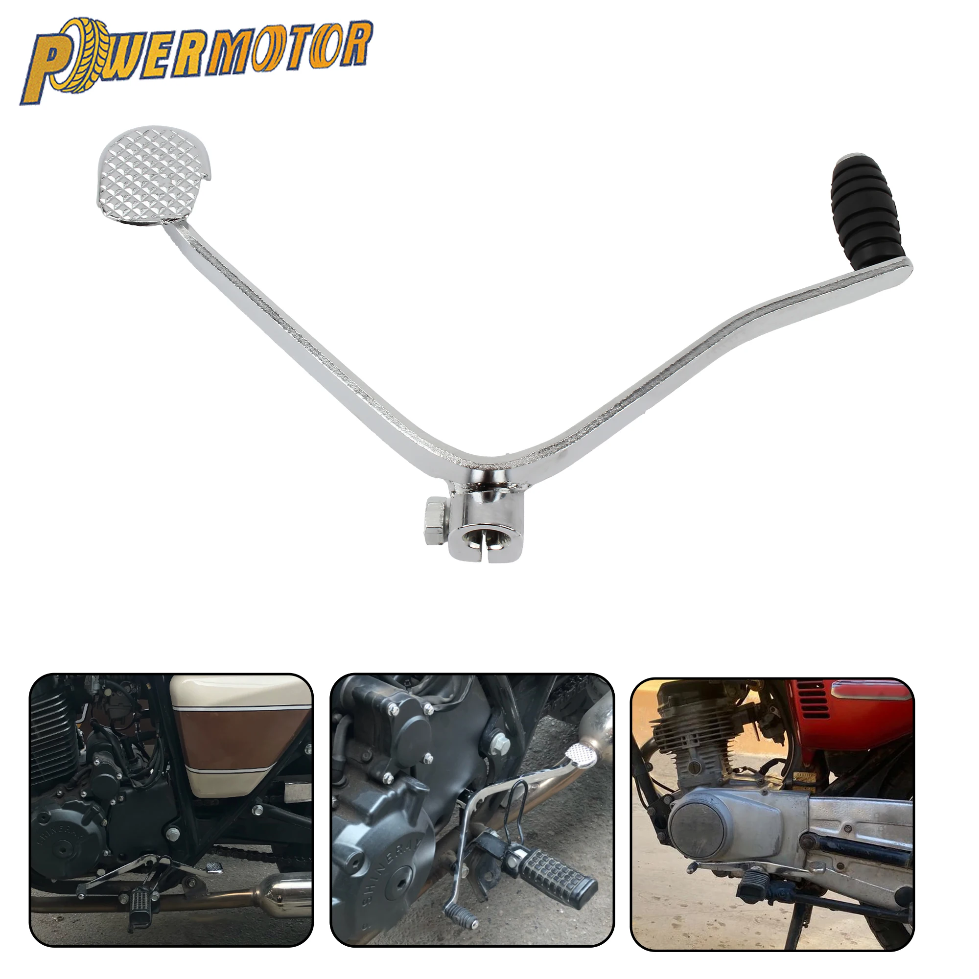 

12mm for Honda CG125 JX125 Motorcycle Gear Shift Shifter Lever Pedal Motocross Cafe Racer CNC Aluminum Alloy Pedal Lever Arm