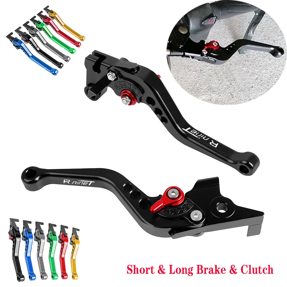 

Short&Long RNINE T CNC Brake Clutch Levers For BMW R NINE T R NINET RNINET 2017-2022 2023 Motorcycle Handles Lever Accessories