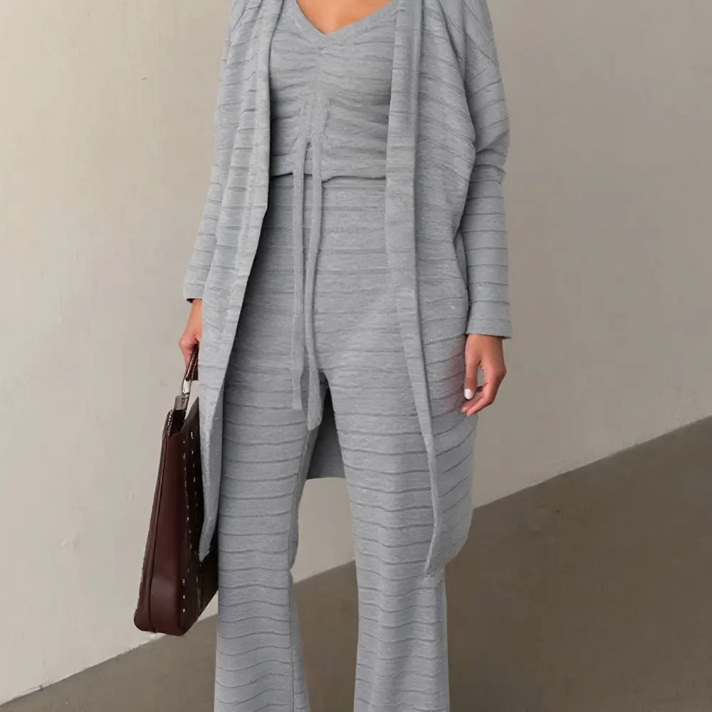 Pantaloni da abito casual da donna Pantaloni lunghi stile moda Ensemble Abito primavera autunno senza decorazione