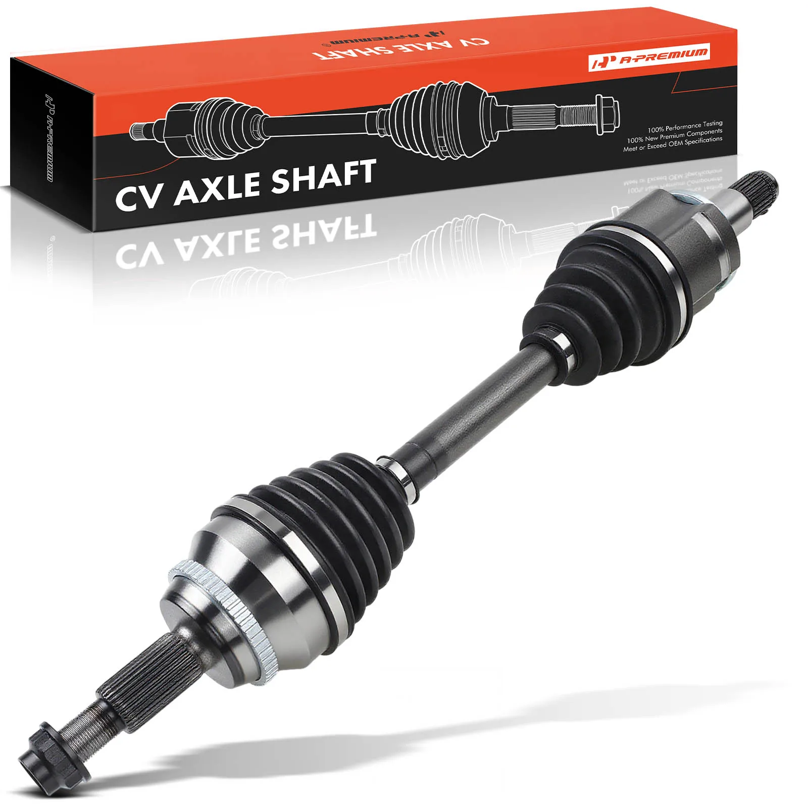 A-Premium Front Driver Side CV Axle Assembly for Toyota Highlander 2006-2007 Lexus RX400h 2006-2008