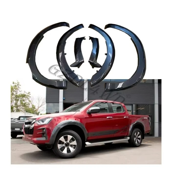 

Fender Flares Eyebrow Wheel Arch Fender Flares for Dmax 2020+ Wheel Trims