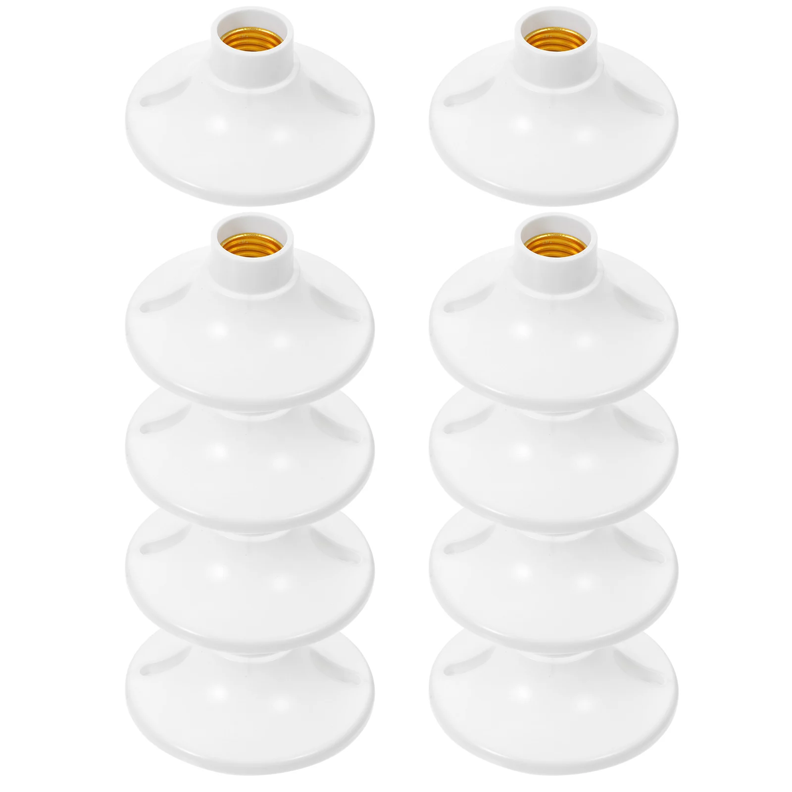 

10 Pcs Flame Retardant Lamp Holder Base Light Bulbs Ceiling Fixture Diy Socket Stable Led Part Lamp Tube