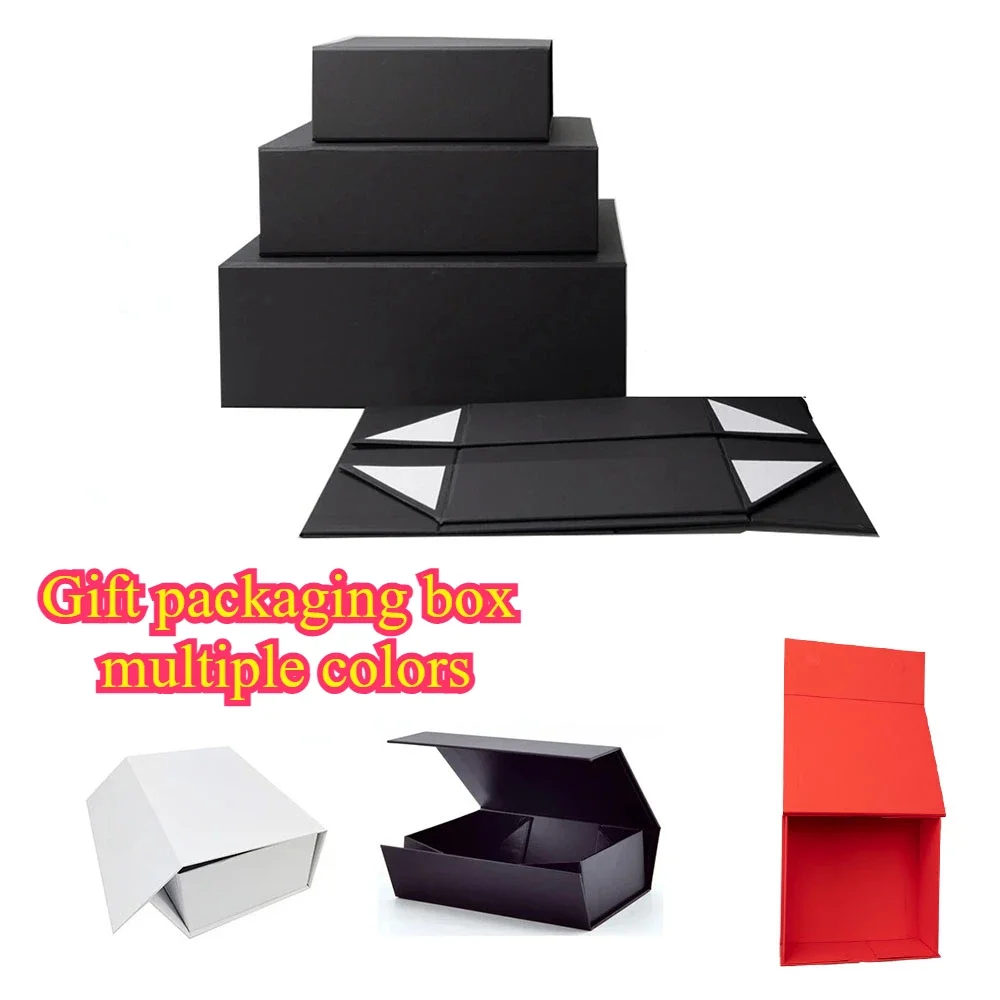 

1PC Present Packaging Box Portable Magnet Packaging Gift Box for Valentine's Day Weddings and Other Holiday Parties S/M/L Size