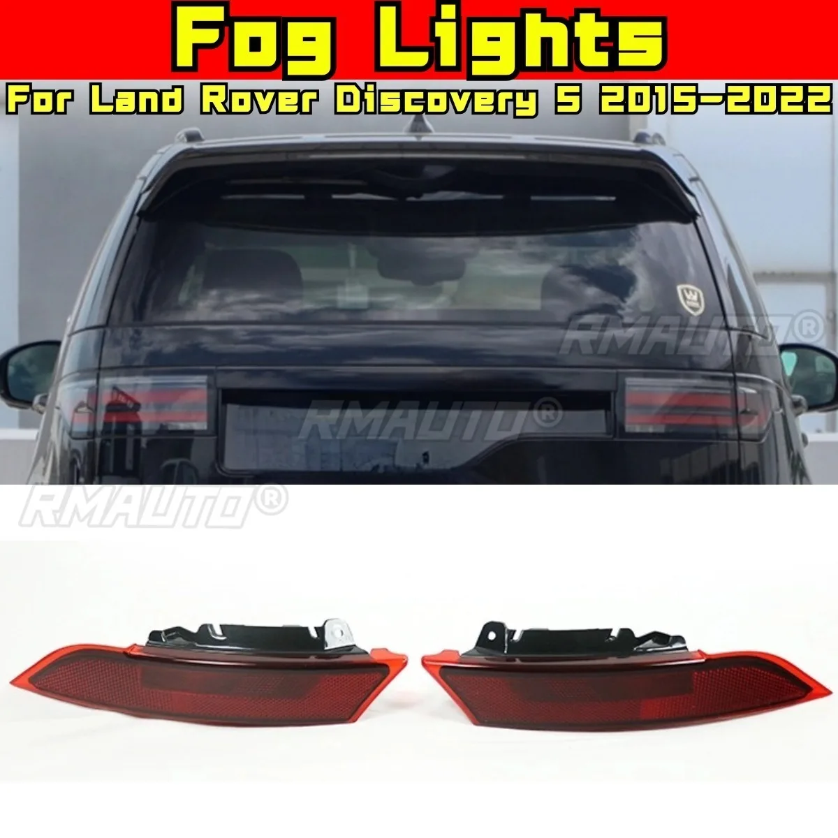 

Для Land Rover Discovery 5 2015-2022 автомобильные аксессуары противотуманные фары дальнего света галогенные светодиодные лампы бампер противотуманные фары комплект кузова