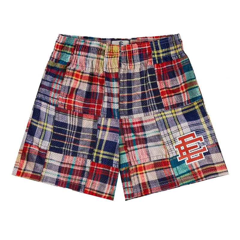 جديد الصيف إريك إيمانويل EE الأساسية شبكة قصيرة الكلاسيكية الأزهار المطبوعة رياضة السراويل الرجال رياضة كرة السلة الرياضة شورتات للبحر #3