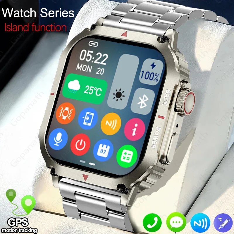 

New GPS Smart Watch Series 10 For Apple Watch 10 Memory Music Video Bluetooth Call Waterproof NFC Smartwatch For Android IOS