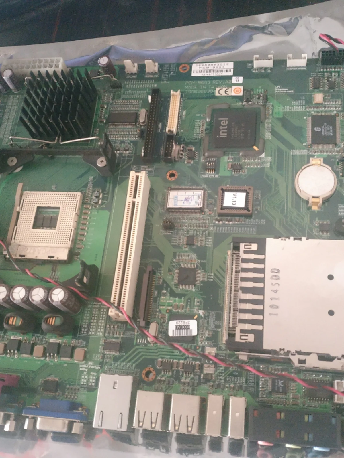 

Device motherboard PCM-9683 Rev.A2 industrial motherboard