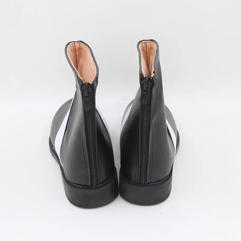 RealCos أنيمي شخصية 5 غورو Akechi أحذية بوت قصيرة تأثيري إكسسوارات أحذية هالوين كرنفال لعب الأدوار زي الدعائم النساء الرجال