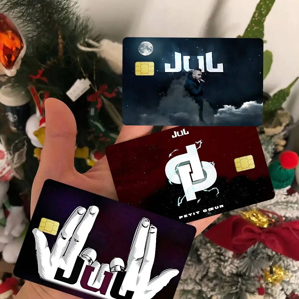 JuL C'est Pas Des Anime غطاء أمامي ملصق غشائي لبطاقة الخصم الائتمان شريحة صغيرة كبيرة #5