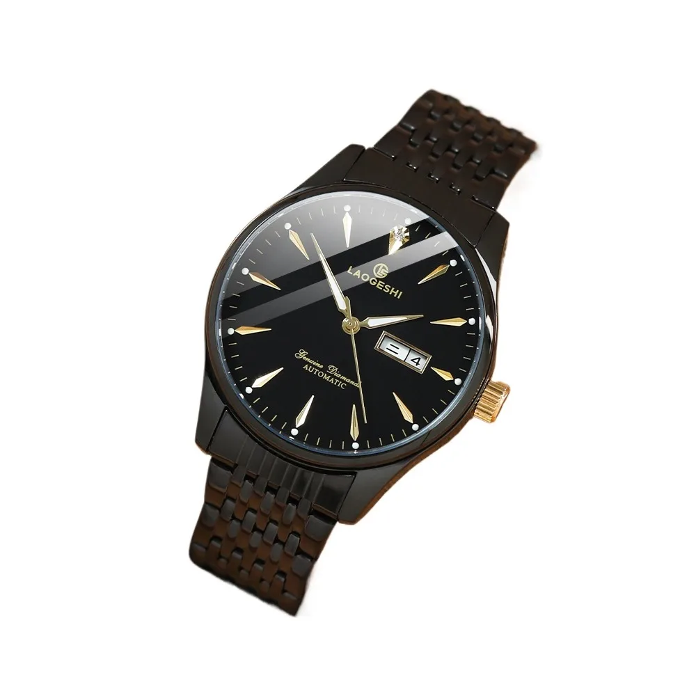 

Watch Men's Pure Mechanical Watch Men's Fully Automatic Waterproof Business Leisure Calendar Steel Belt Men's Watch