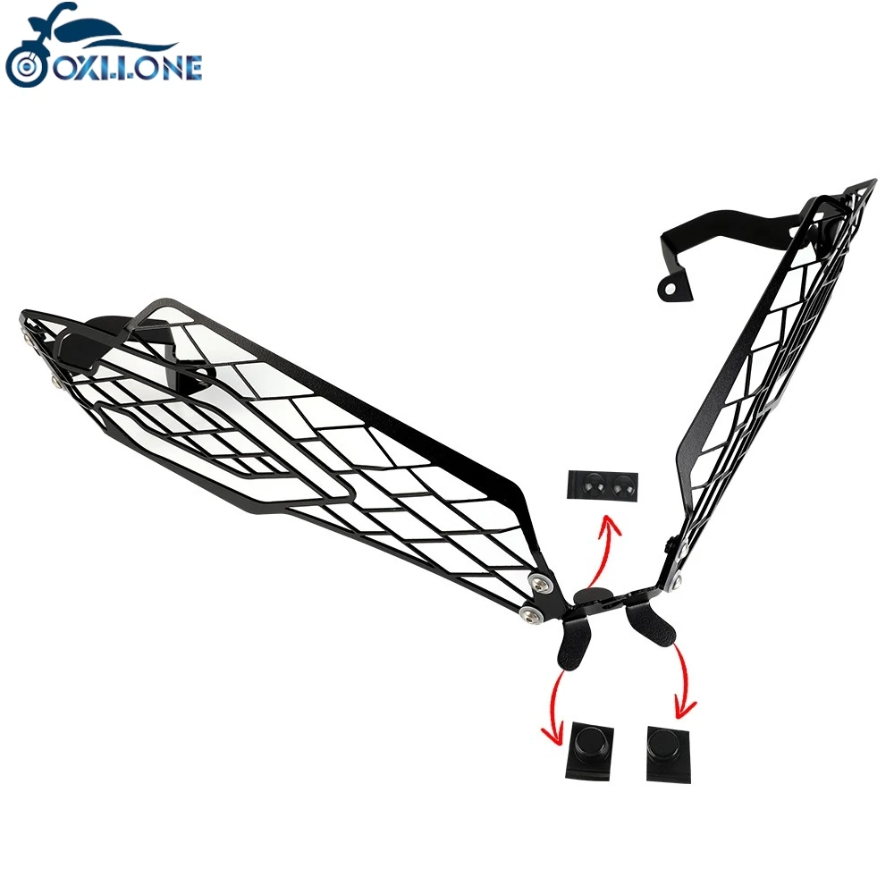 

Motorcycle Headlight Protector Cover Grill For Ducati MULTISTRADA 950 1200 1260 1200 ENDURO/S 1260 S GRAND TOUR/D AIR 2017-2021