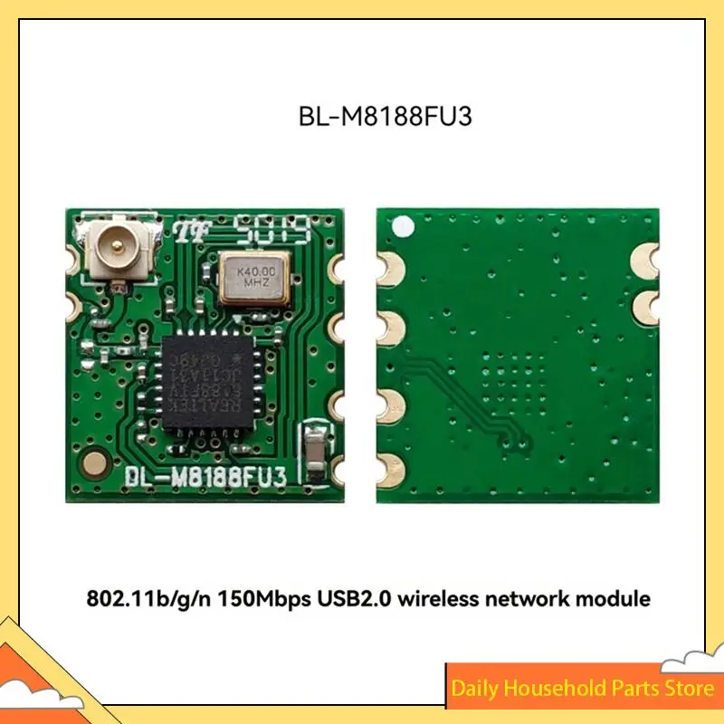【Great Sale】RTL8188FTV Wireless WIFI Module With Block For Linux Android USB Interface 2.4Ghz BL-M8188FU3