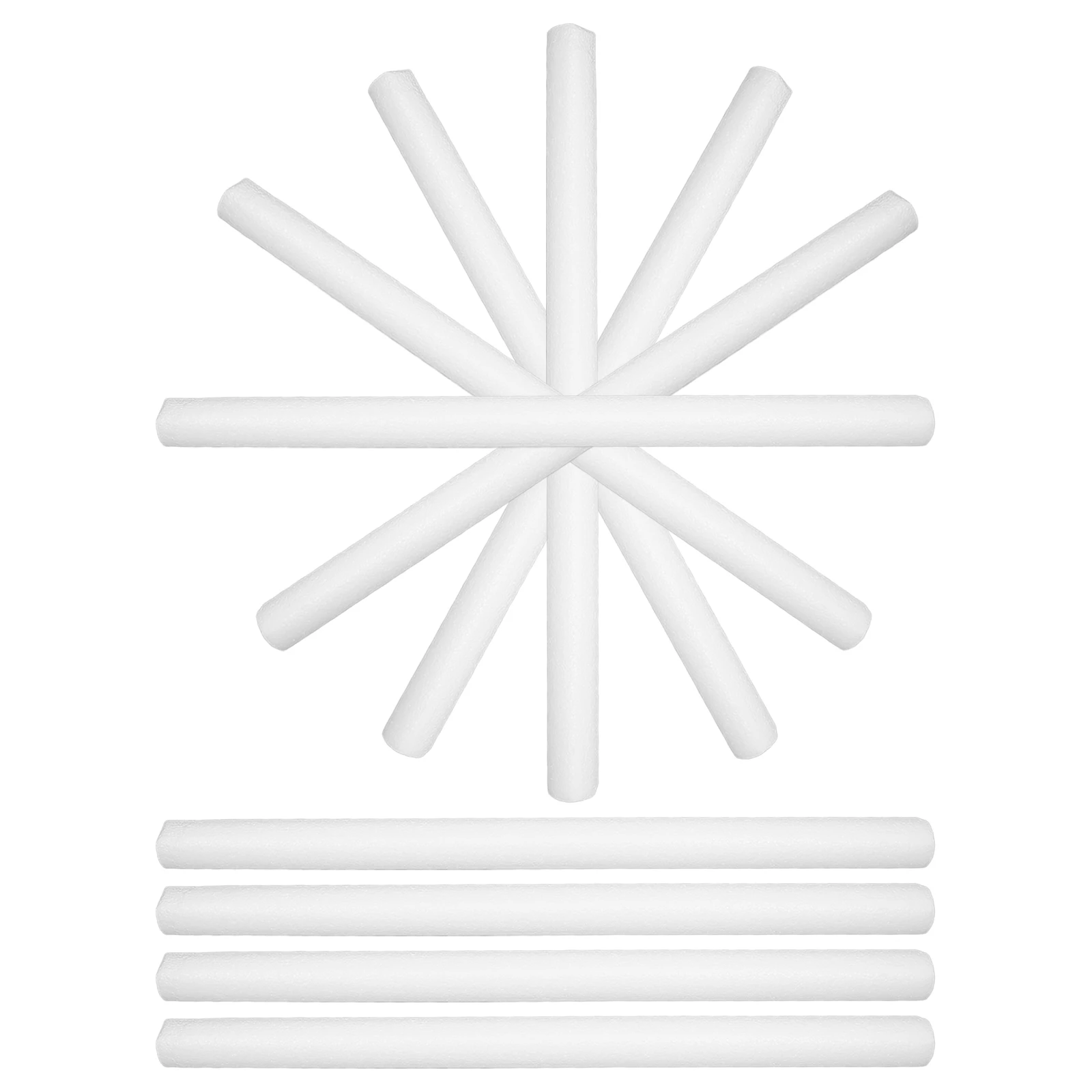 10 Pcs Anti Vibration Sticks Hardened Foam Rods Packing Inserts Daily Use Express Supply Delivery Foam Rods Wrapping Oil