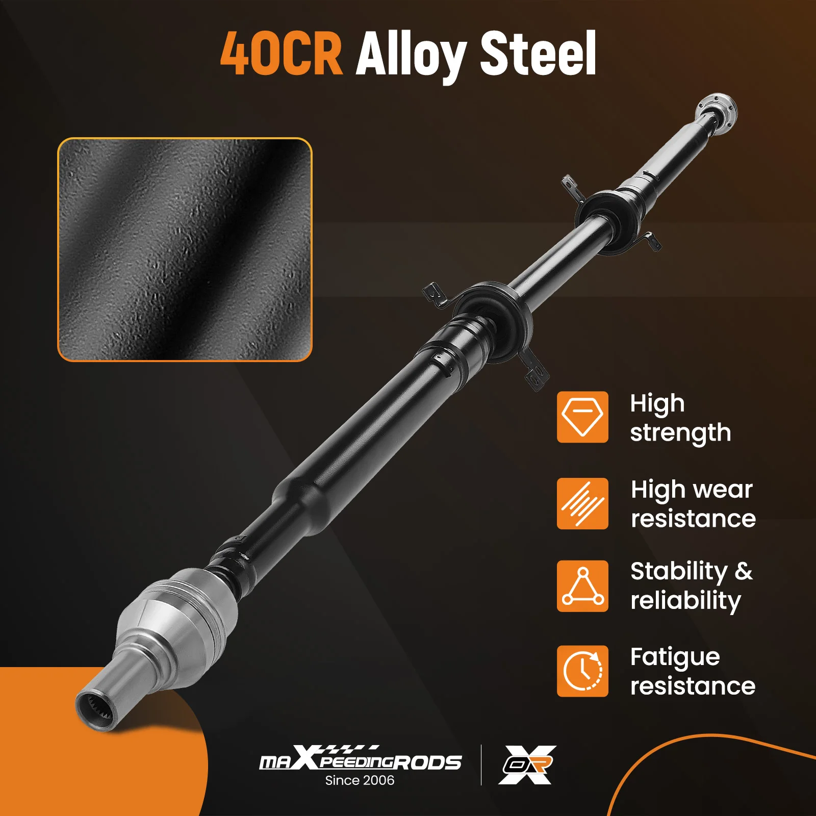 Eje de transmisión trasero para Jeep Cherokee KL V6 3.2L 2014 52123612 AA   52123612 AB 52123612 CA