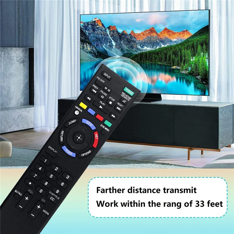 MAHA RM-YD089 Replace Remote for Sony TV KDL-32W600A KDL-32W650A KDL-42W650A KDL-42W651A KDL-46W700A KDL-50W700A KDL32W600A