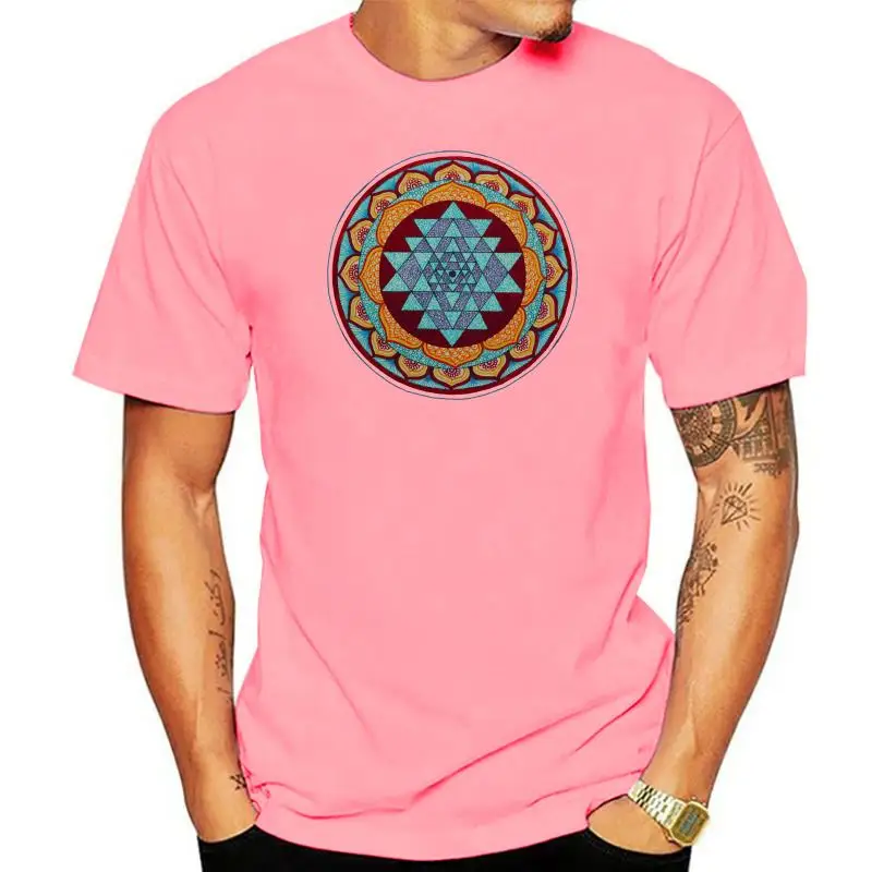 Sri Yantra Mandala Yoga Shirt Meditation Spirituality Buddhist Unisex Tshirt Tee Tshirt