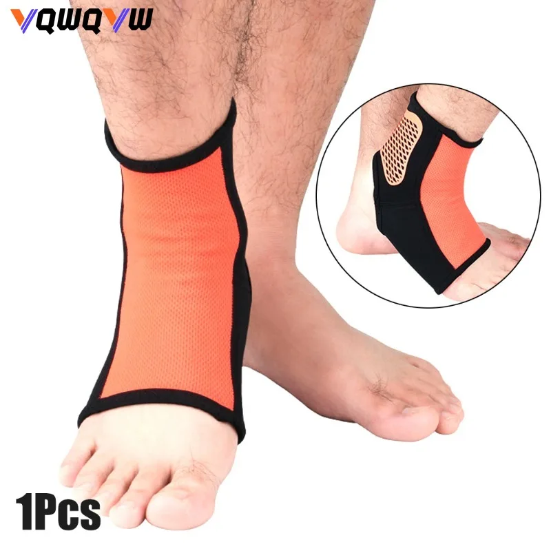 1Pcs  Ankle Support Protect Brace,Achille Tendon Brace Sprain Protect orthosis ankle Fitness Running football Heel Wrap Bandage