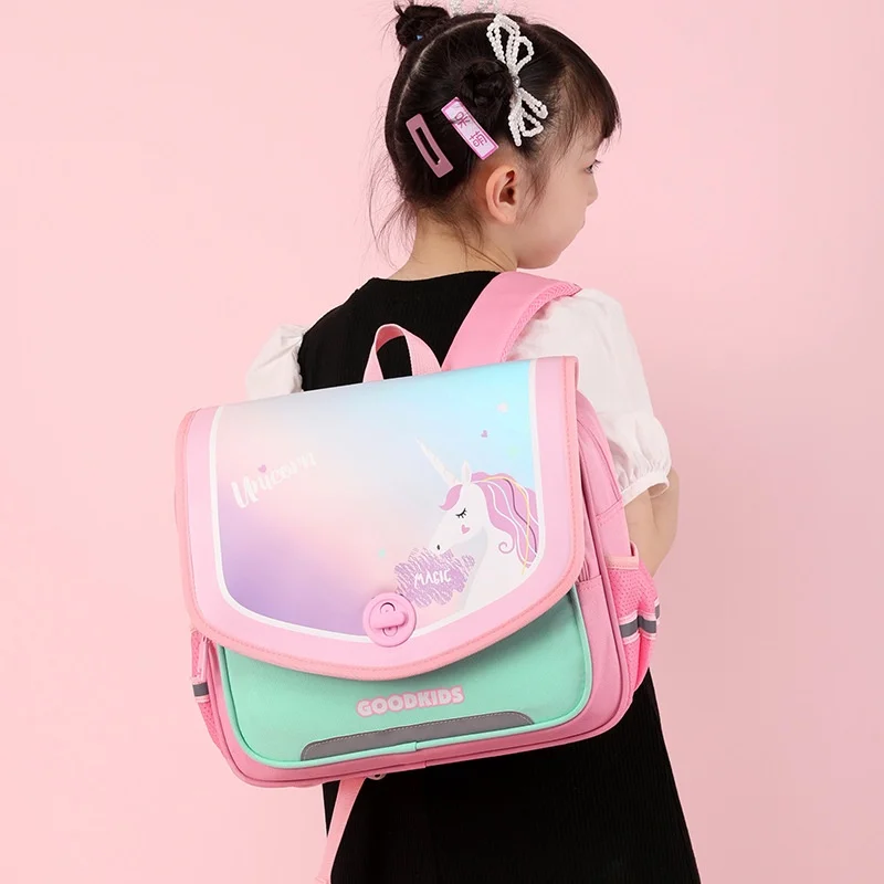 Lovely Girls Princess Unicorn Boys Dinosaur Cartoon Schoolbags 2022 New Cute Children Horizontal British Style Large Backpacks