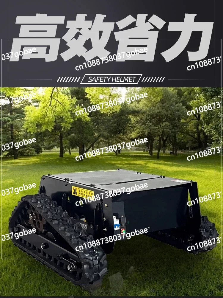 Small Remote Control Track Chassis Agricultural Construction Site Machinery Double Motor Transport Vehicle Climbing