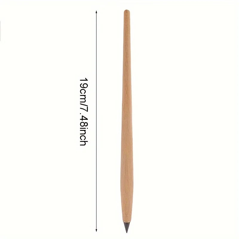 13Pcs/set Everlasting Pencil Unlimited Writing Solid Wooden Pencil HB Replacement Set Student Drawing Art Pencil School Supplies image 6