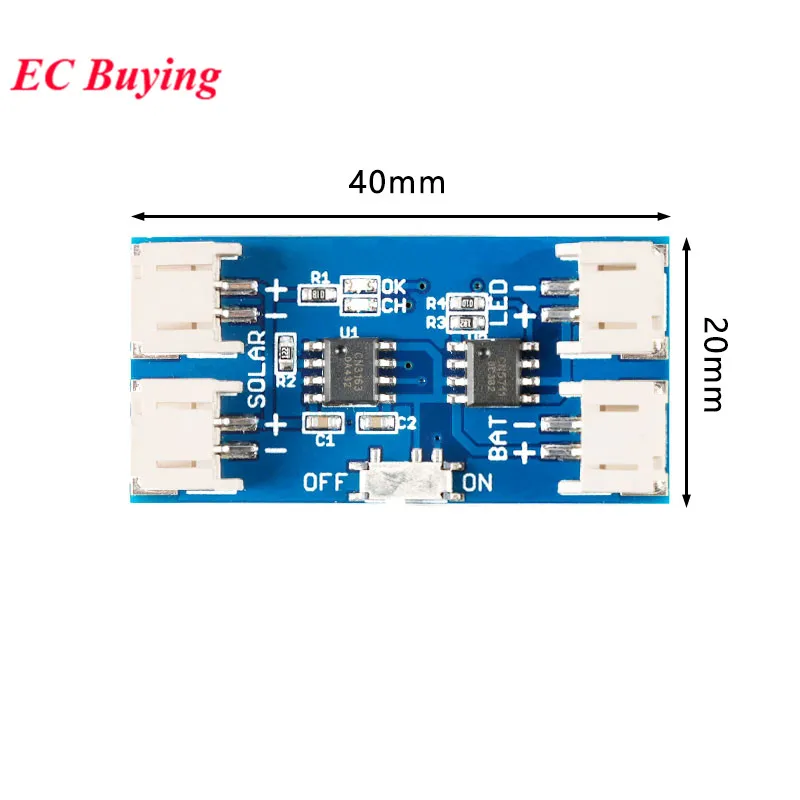 CN3791 CN3163 CN3065 MPPT Mini Solar Lipo Lithium Battery Charging Charger Board Solar Panel Regulator Controller Module — zdjęcie produktu 5