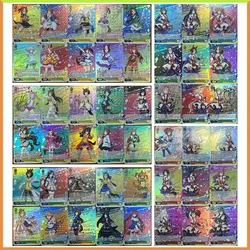 Anime Weiss Schwarz DIY ACG Laser Refraction Tabletop Battle Game Tokai Teio Card Toys for boy Collectible Card Birthday Present