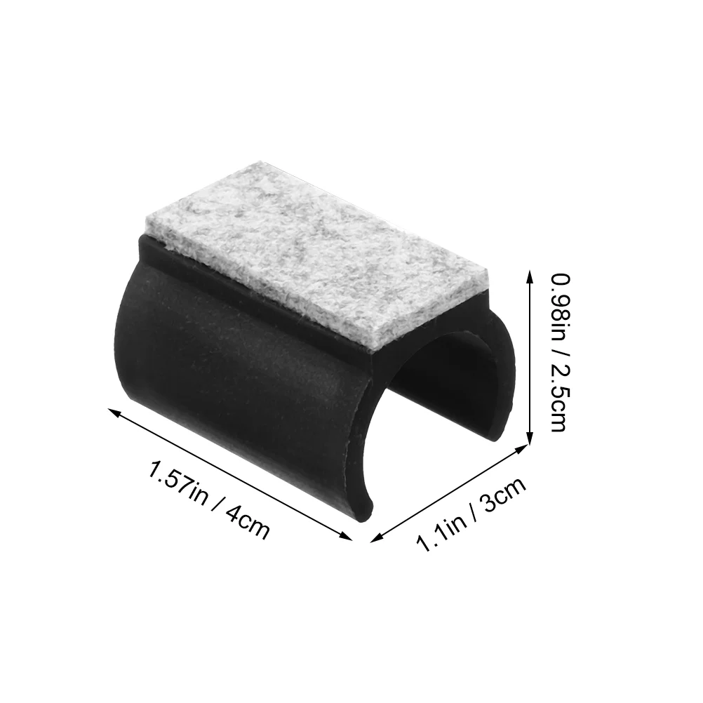 4 pezzi coprisedili cuscini per sedie reclinabili tappeto cuscinetti per mobili per sedie gambe piedi in feltro protezioni per pavimenti inferiori ufficio