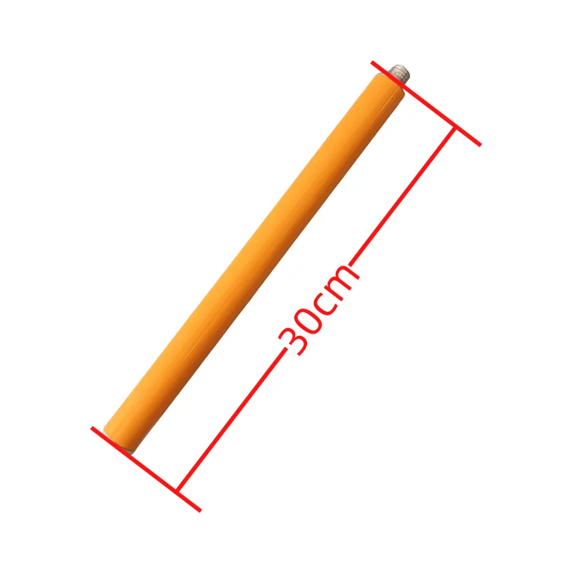 ANTENNA per palo di rilevamento GPS estende la sezione prisma GNSS in fibra di carbonio/palo in alluminio D = 25mm