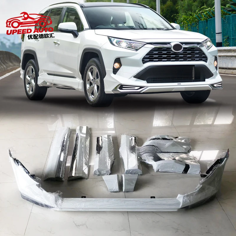 

Suitable for 2018-2023 RAV4 car parts, Mona Lisa front and rear modified small body kit with front bumper