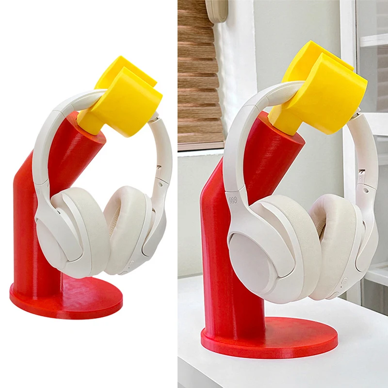 Modellierung Kopfhörer Ständer Computer Kopfhörer Aufhänger Figuren Desktop Kreative Ständer Regal Zubehör Miniaturen Dekor Handwerk