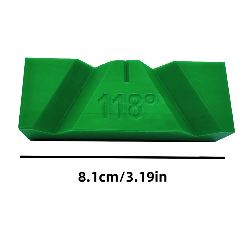 For Precision Drill Bit Sharpener Jig for Consistent Angle Restoration at 118 Degree and 135 Degree Suitable for DIY Use
