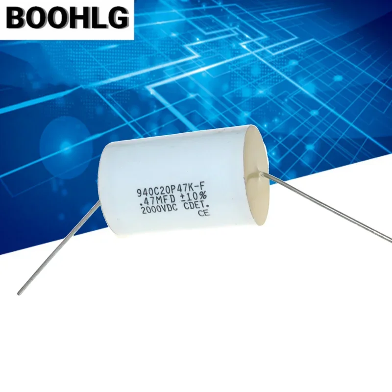 1pcs 940C20P47K-F 0.47UF 2000V. 47MFD 2000VDC CDE non-inductive absorption capacitor